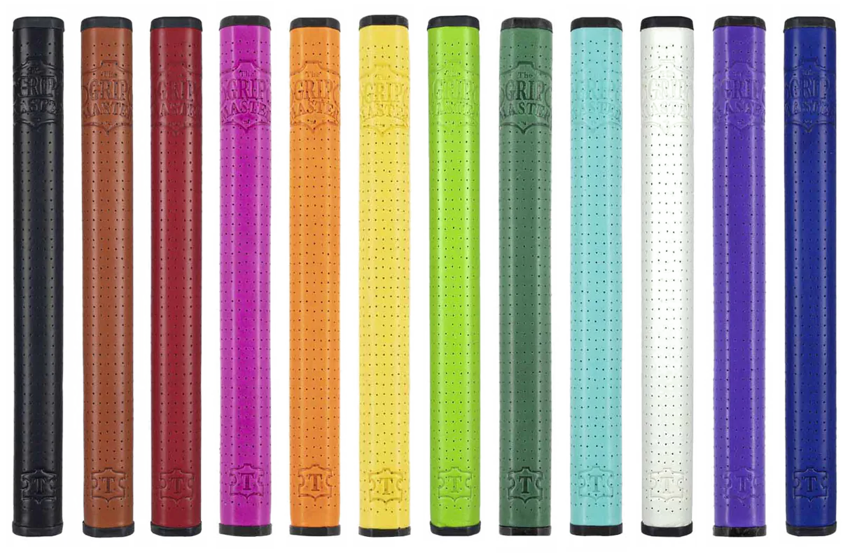 Grip Master Cabretta laced putter grip color palette